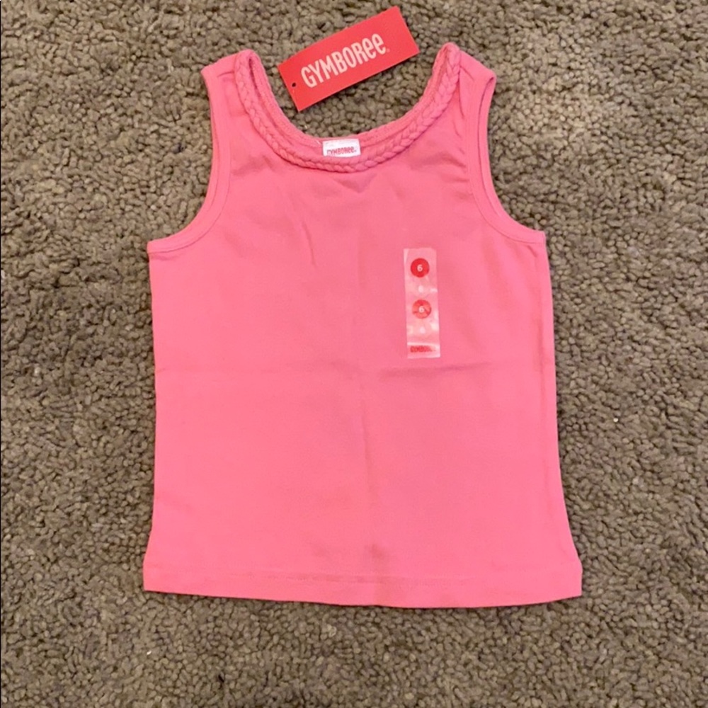 Gymboree pink tank top